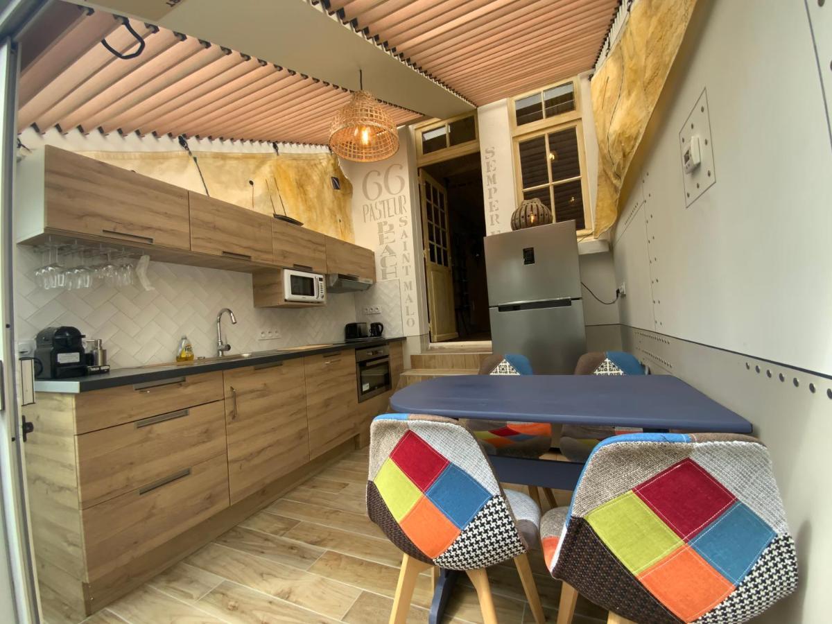 Maison Bord De Mer « Le Bateau Ivre » 圣马洛 外观 照片