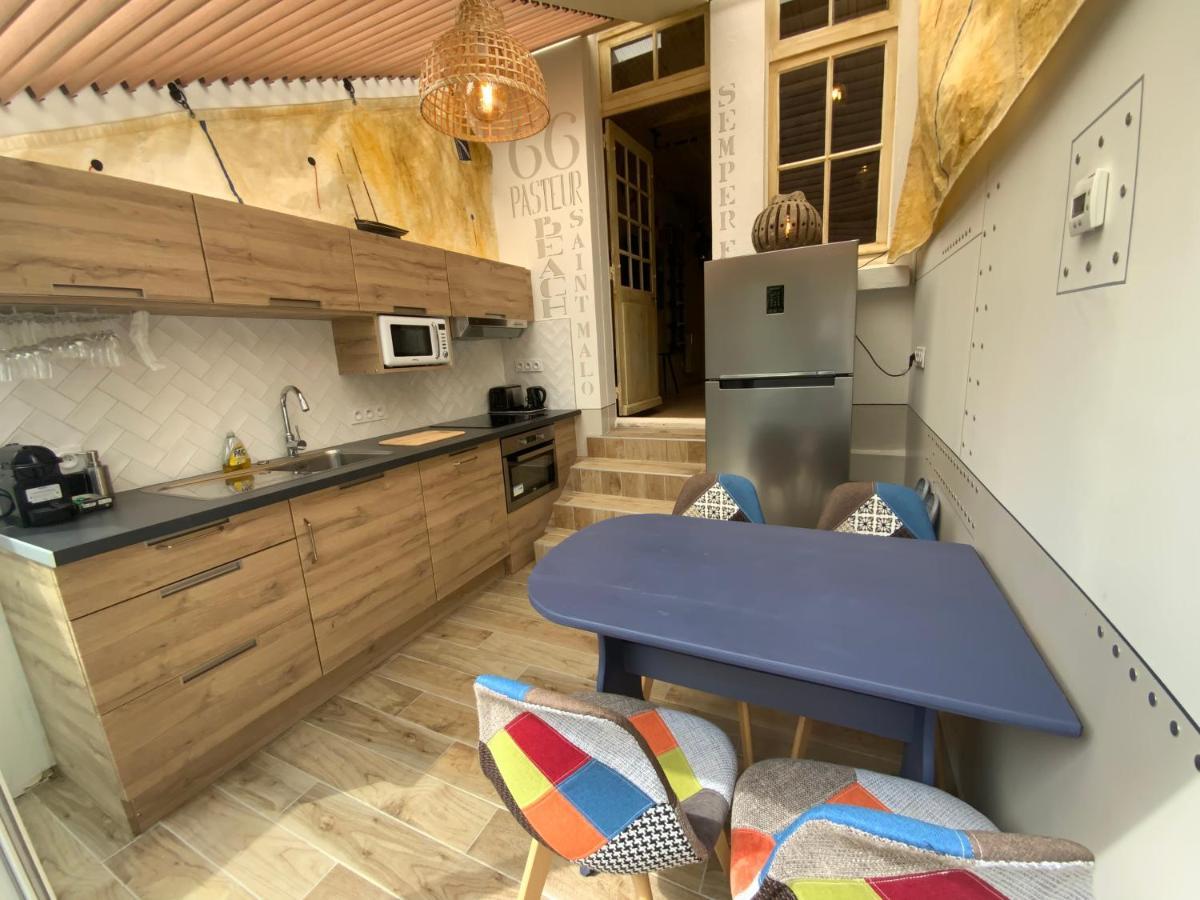 Maison Bord De Mer « Le Bateau Ivre » 圣马洛 外观 照片